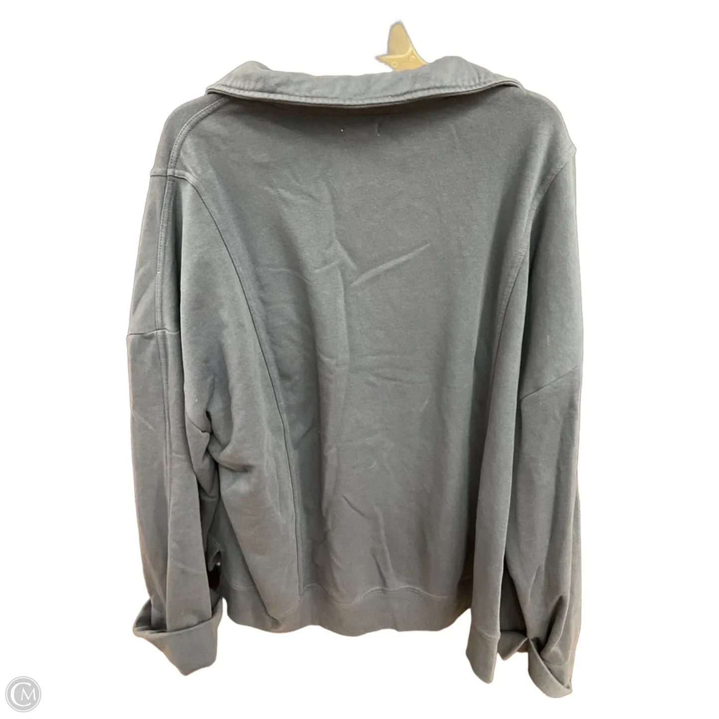 Top Long Sleeve By Pilcro In Blue, Size: Xl