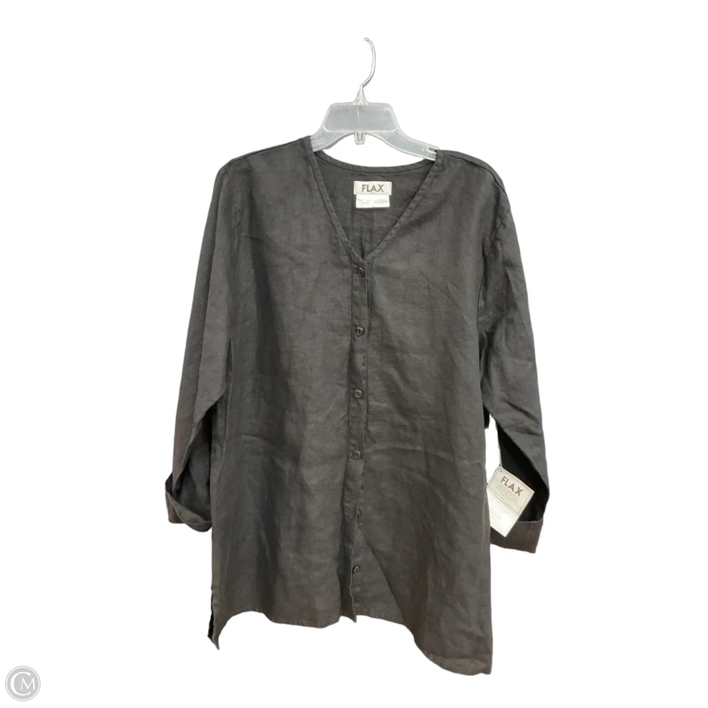 Cardigan By Flax In Black, Size: L