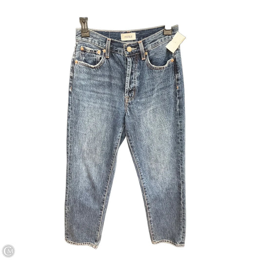 Jeans Straight By Pistola In Blue Denim, Size: 0
