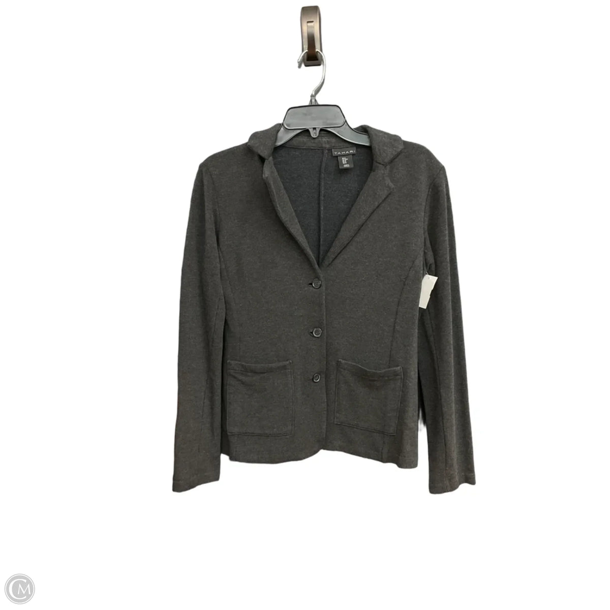 Cardigan By Tahari In Grey, Size: M