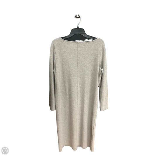 Dress Casual Maxi By A New Day In Grey, Size: L