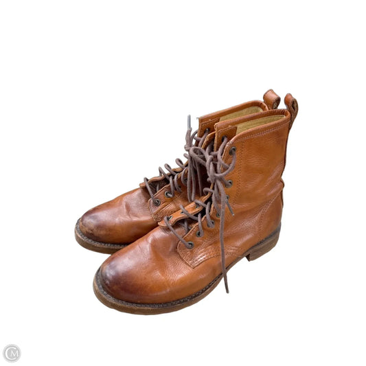 Boots Designer By Frye In Brown, Size: 7