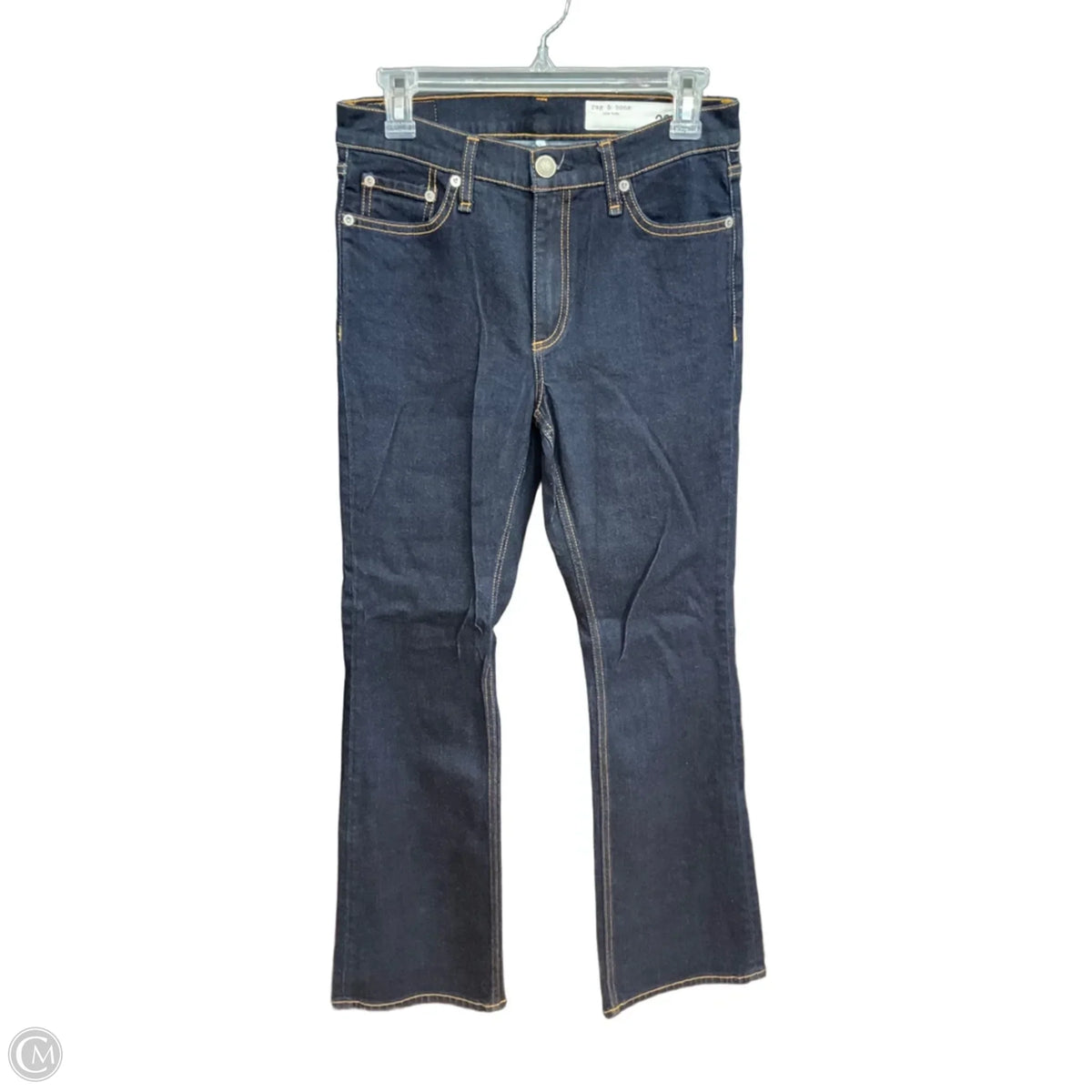 Jeans Boot Cut By Rag & Bones Jeans In Blue Denim, Size: 2