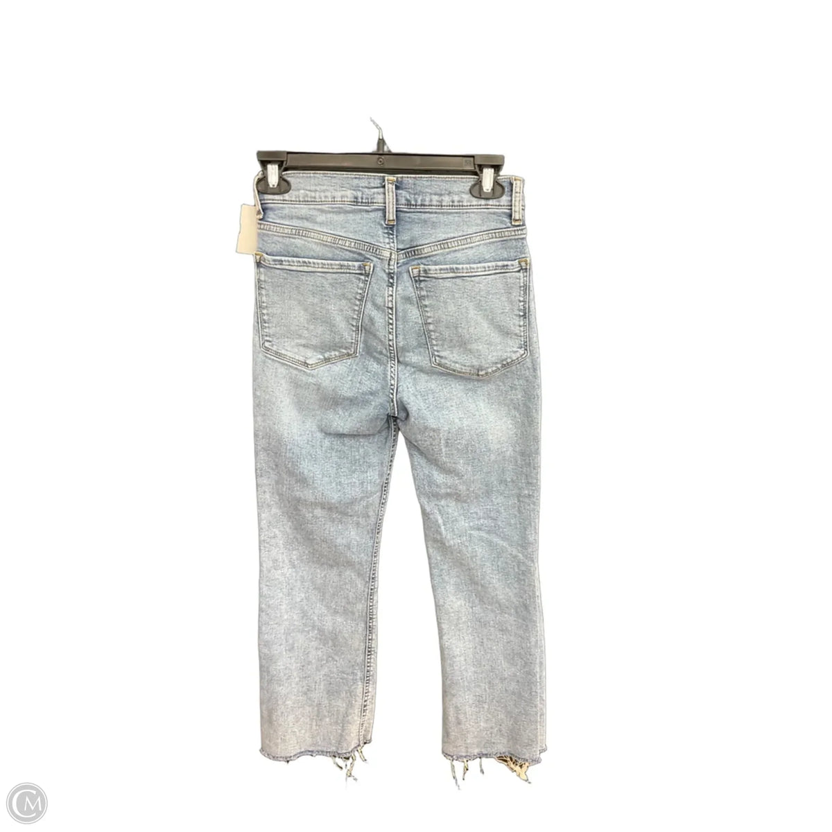 Jeans Straight By Mng In Blue Denim, Size: 4
