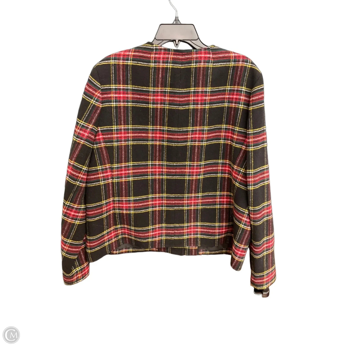 Jacket Other By J. Crew In Black & Red, Size: 1x