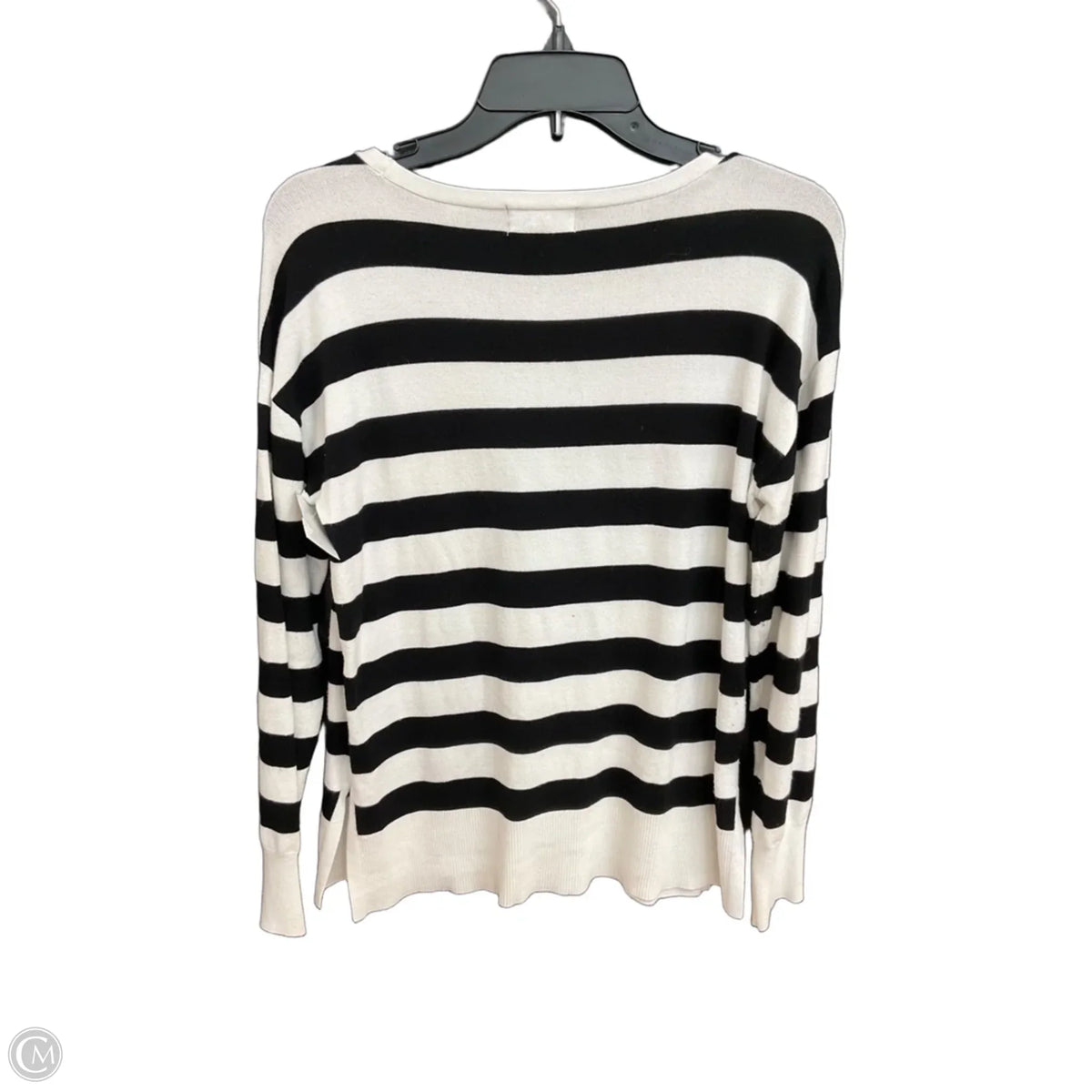 Top Long Sleeve By Marled In Striped Pattern, Size: Xs