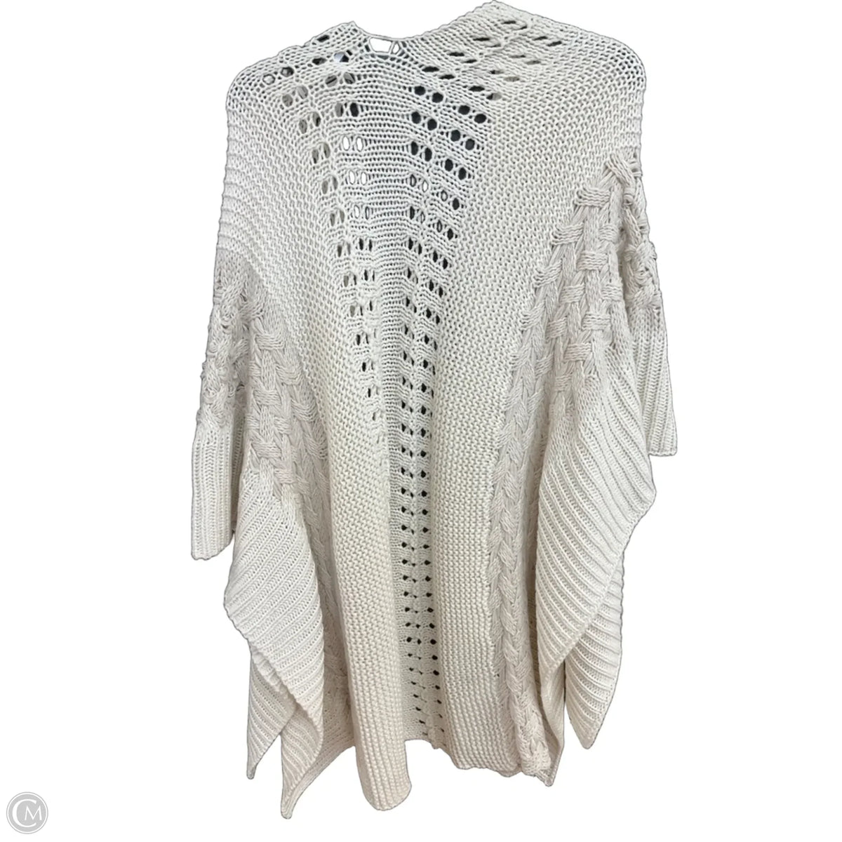 Shawl By Bcbgmaxazria In Cream, Size: Osfm