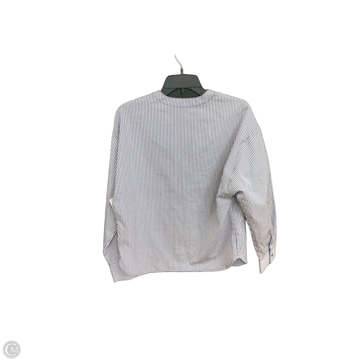 Blouse Designer By Sandro In Striped Pattern, Size: S
