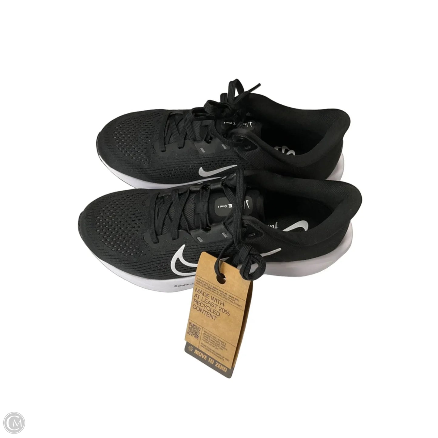 Shoes Athletic By Nike Apparel In Black, Size: 7.5