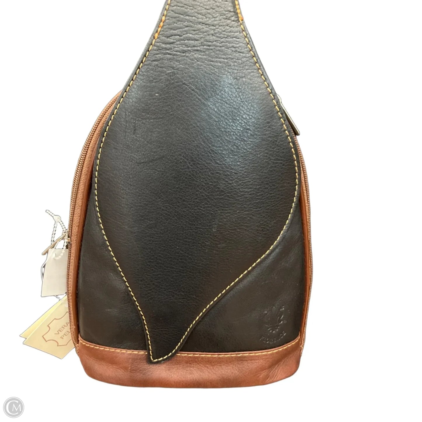 Crossbody Leather By Cmc, Size: Medium
