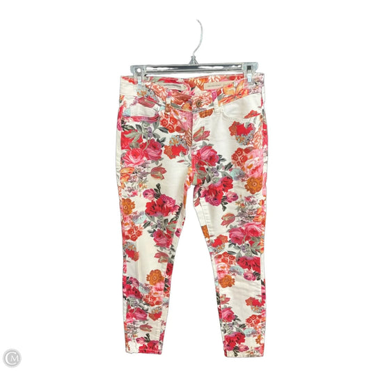 Pants Other By Anthropologie In Floral Print, Size: 0