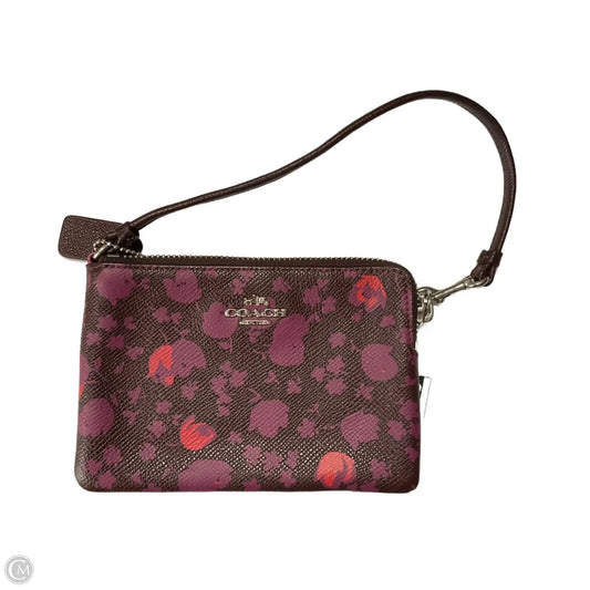 Wristlet Designer By Coach, Size: Small