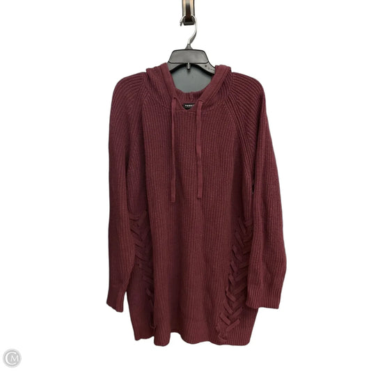 Sweatshirt Hoodie By Torrid In Red, Size: 2x