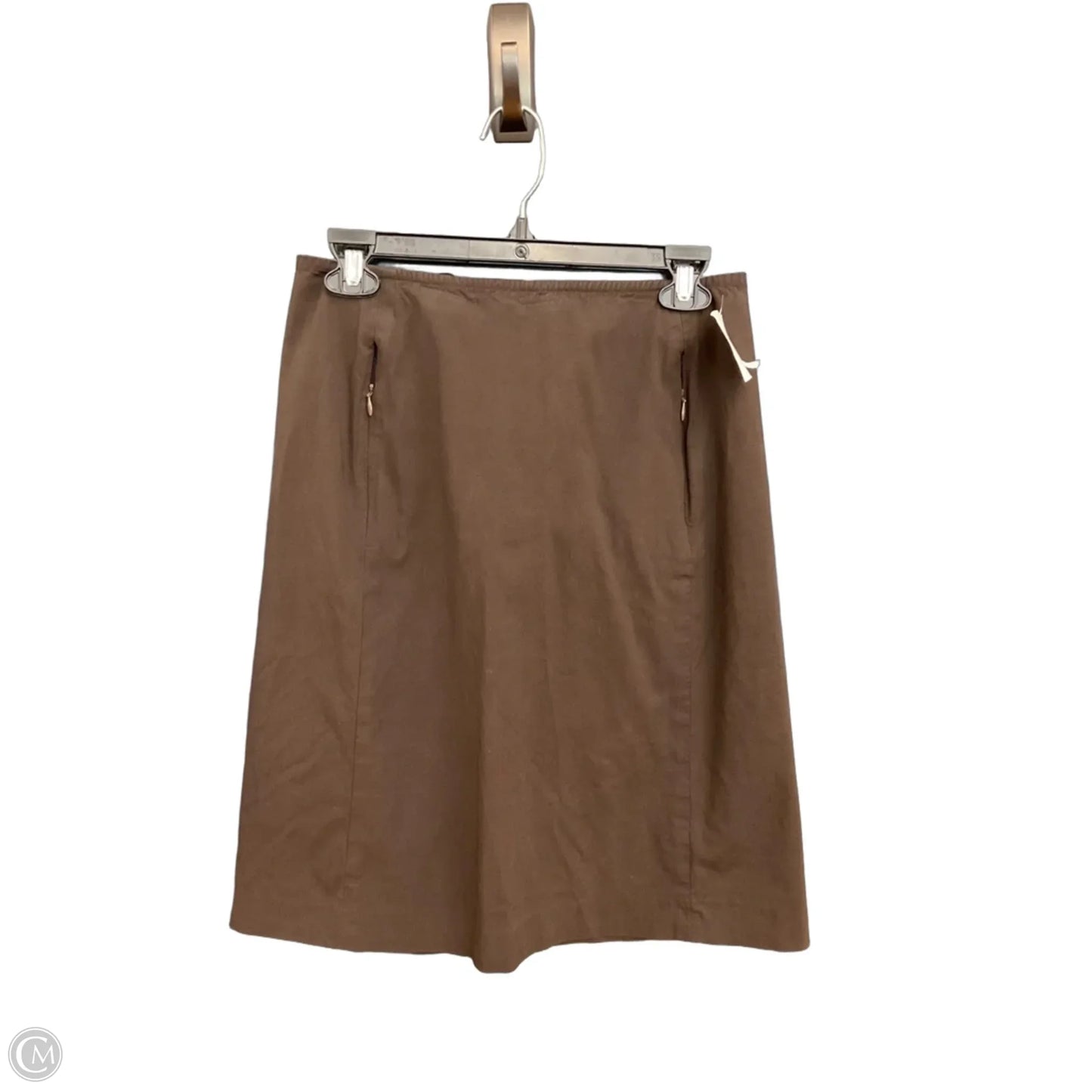 Skirt Midi By Ann Taylor In Brown, Size: 8