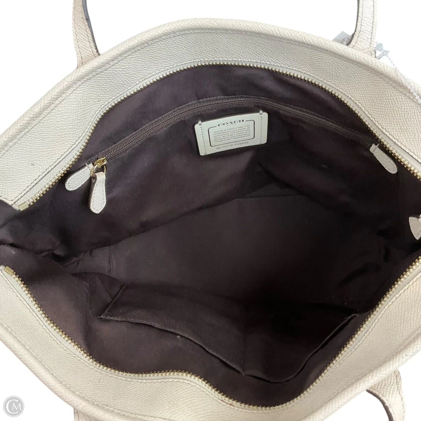 Handbag Designer By Coach, Size: Large