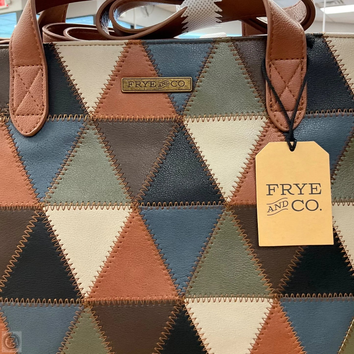 Crossbody Designer By Frye, Size: Large