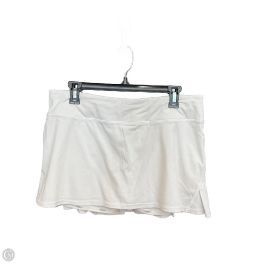Skort By Lululemon In White, Size: M