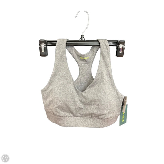 Athletic Bra By Tek Gear In Grey, Size: S
