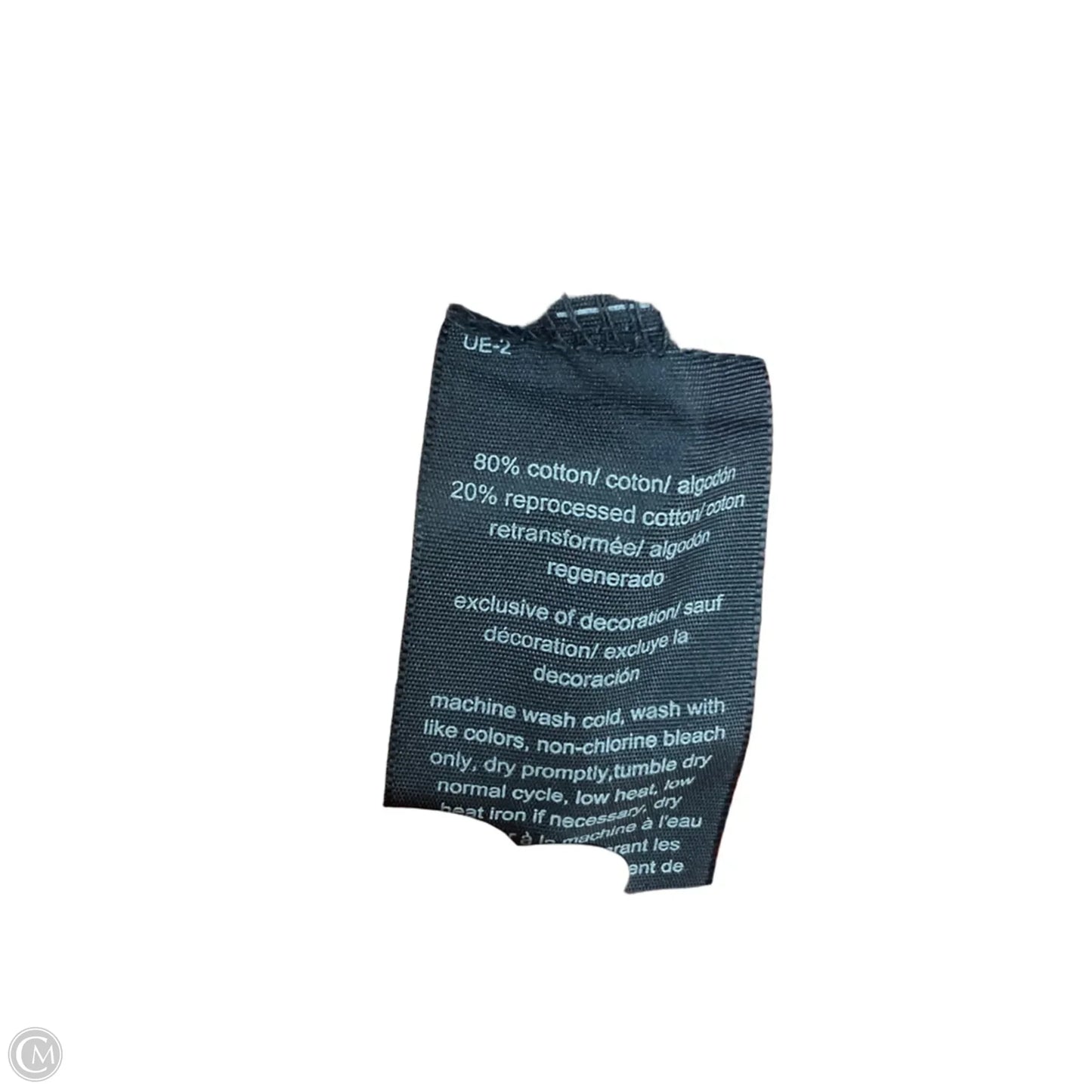 Top Long Sleeve By Tommy Hilfiger In Blue & Red, Size: M