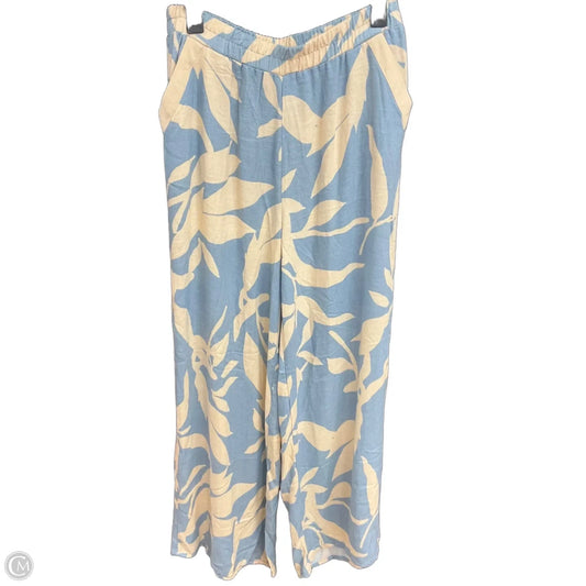 Pants Set 2pc By Sienna Sky In Blue & Cream, Size: 16