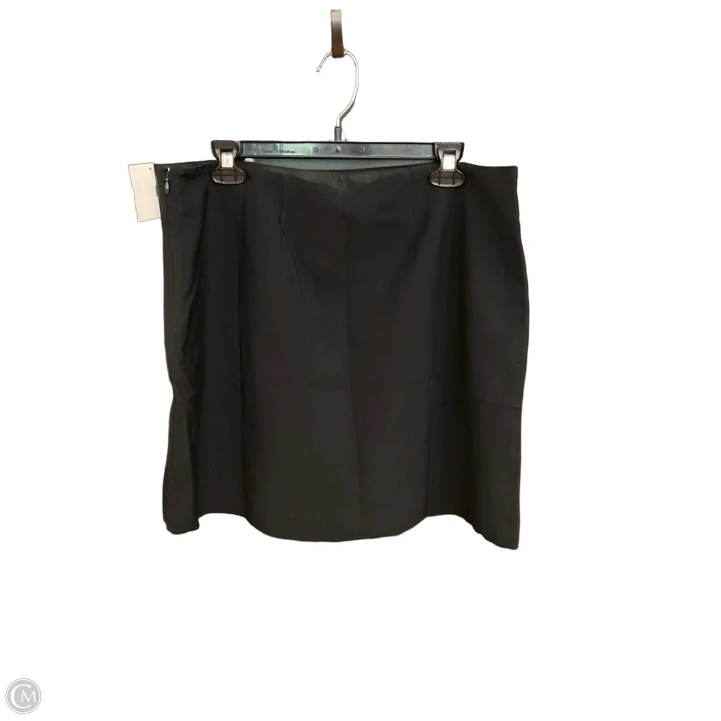 Skirt Midi By Loft In Black, Size: Xl