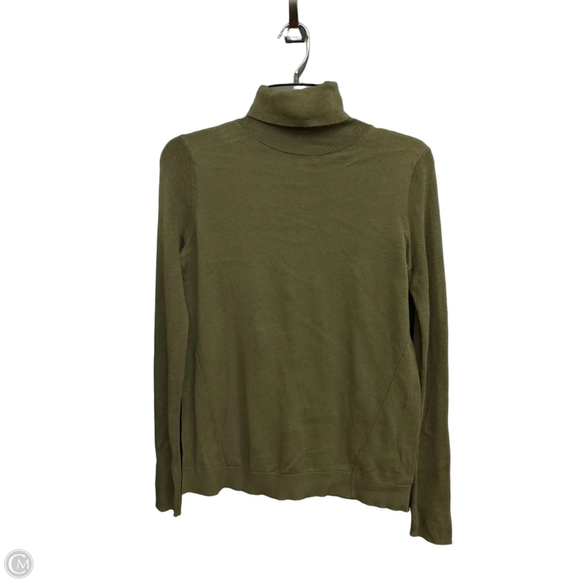 Top Long Sleeve Basic By Banana Republic In Green, Size: S