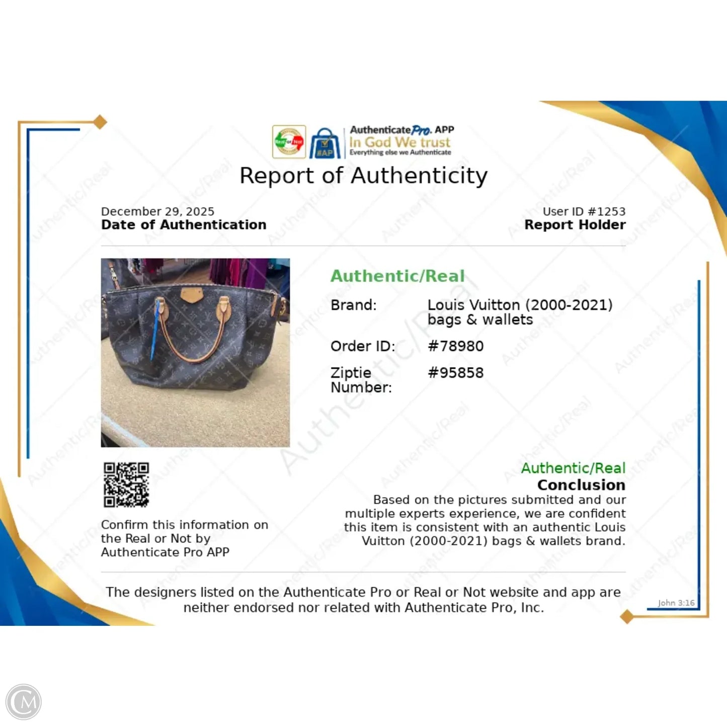 Handbag Luxury Designer By Louis Vuitton, Size: Large