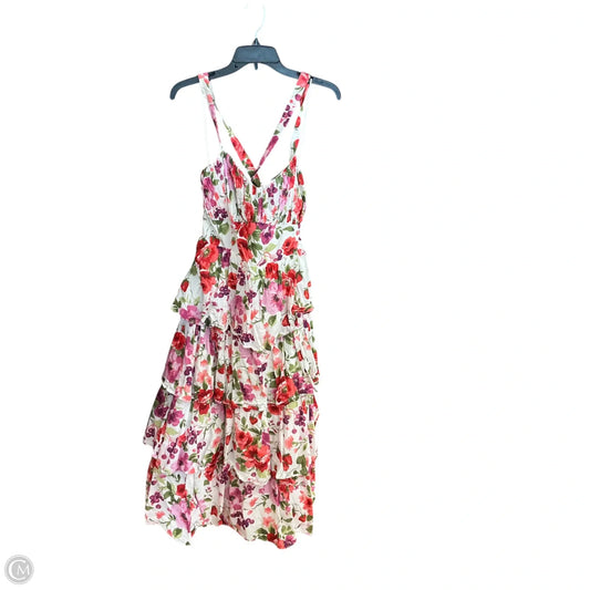Dress By Abercrombie And Fitch In Floral Print, Size: Xl