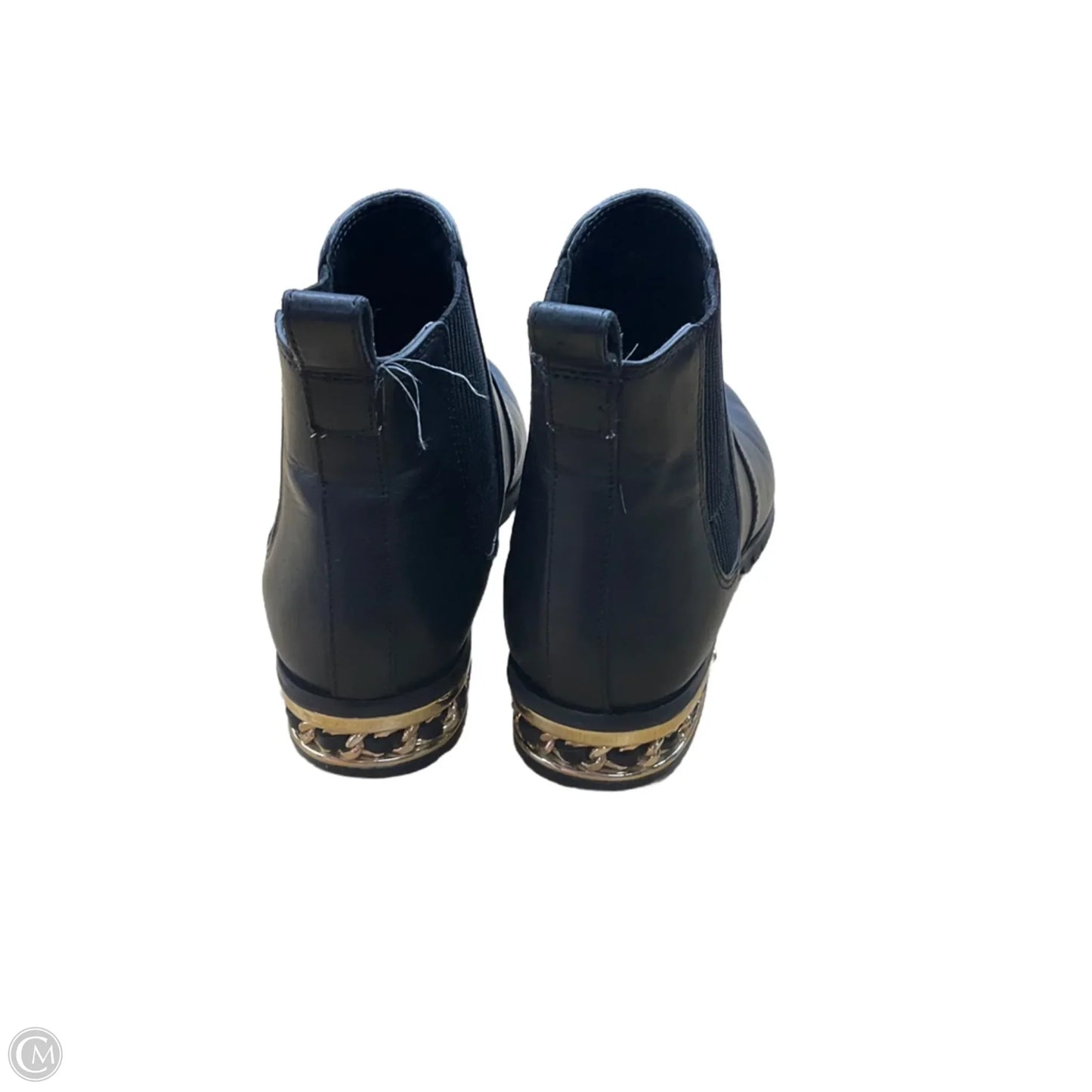 Boots Designer By Karl Lagerfeld In Black, Size: 7.5