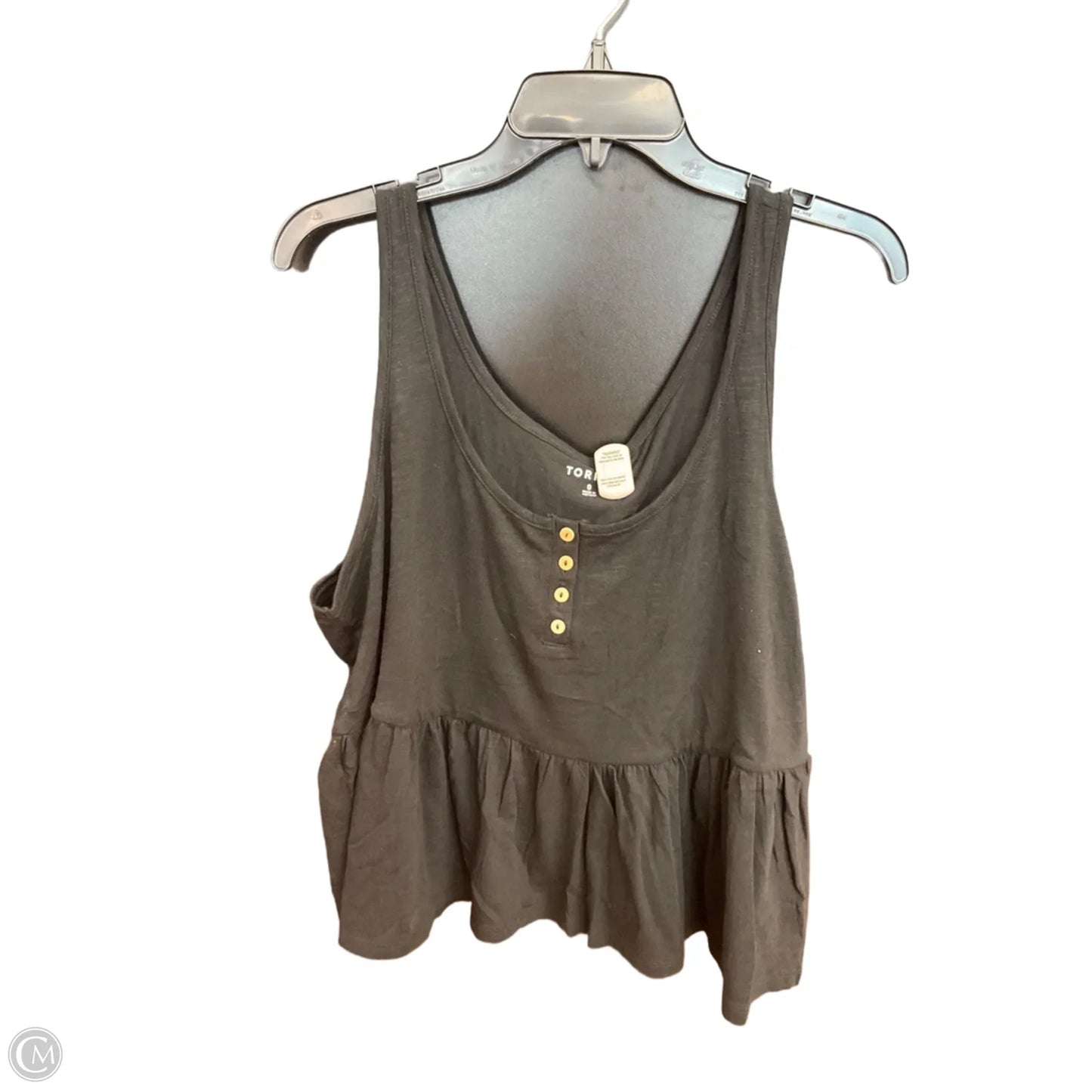 Top Sleeveless By Torrid In Black, Size: 0x