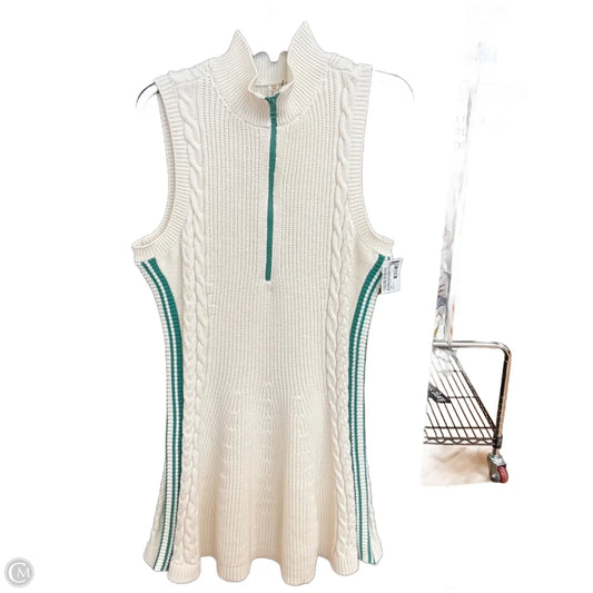 Dress Casual Midi By Daily Practice By Anthropologie In Cream, Size: L