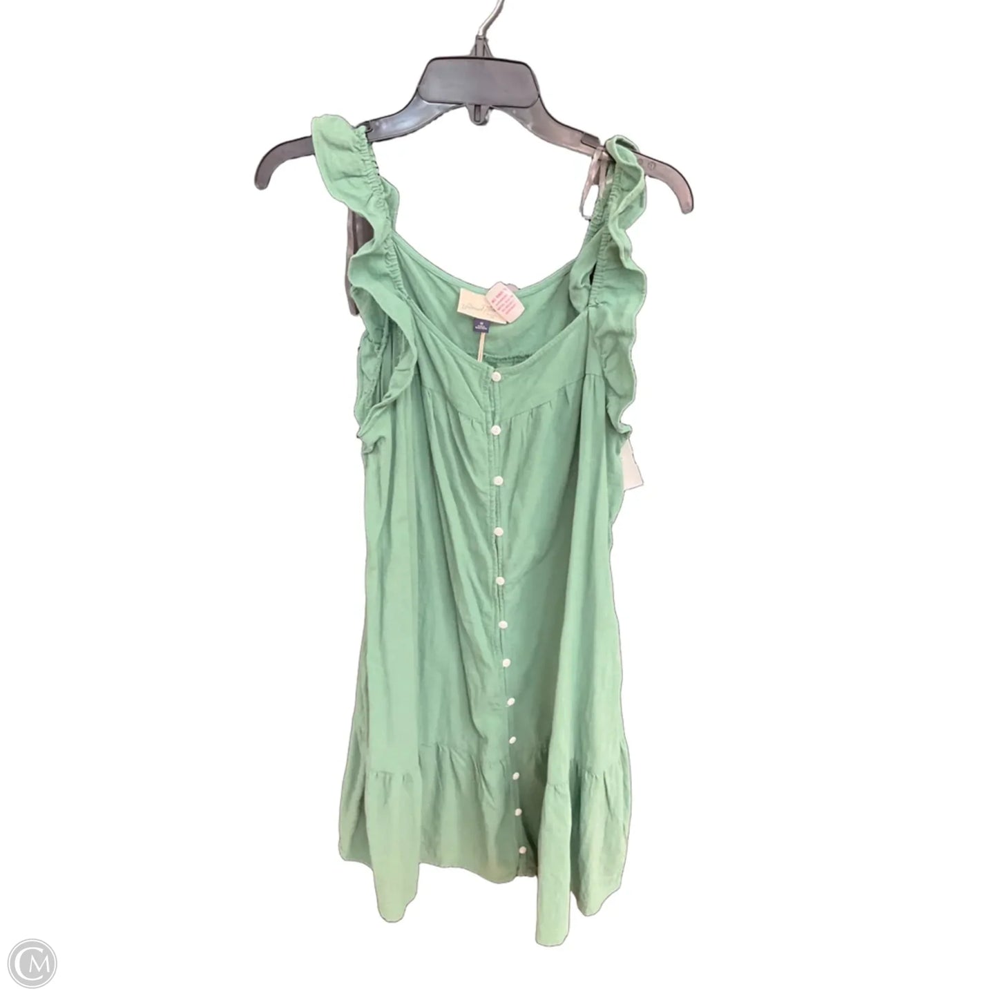 Dress Casual Midi By Universal Thread In Green, Size: M