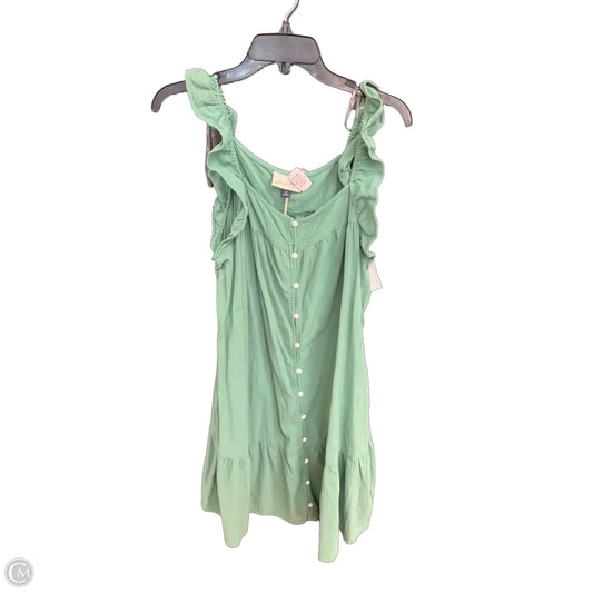 Dress Casual Midi By Universal Thread In Green, Size: M