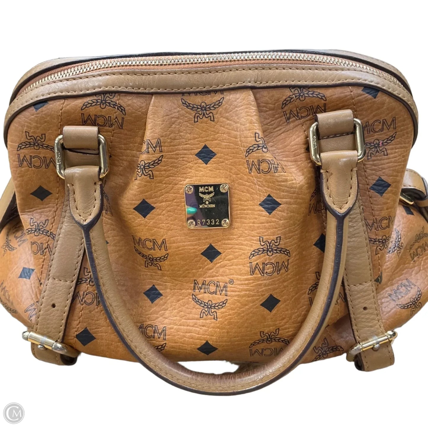 Handbag Luxury Designer By Mcm, Size: Medium