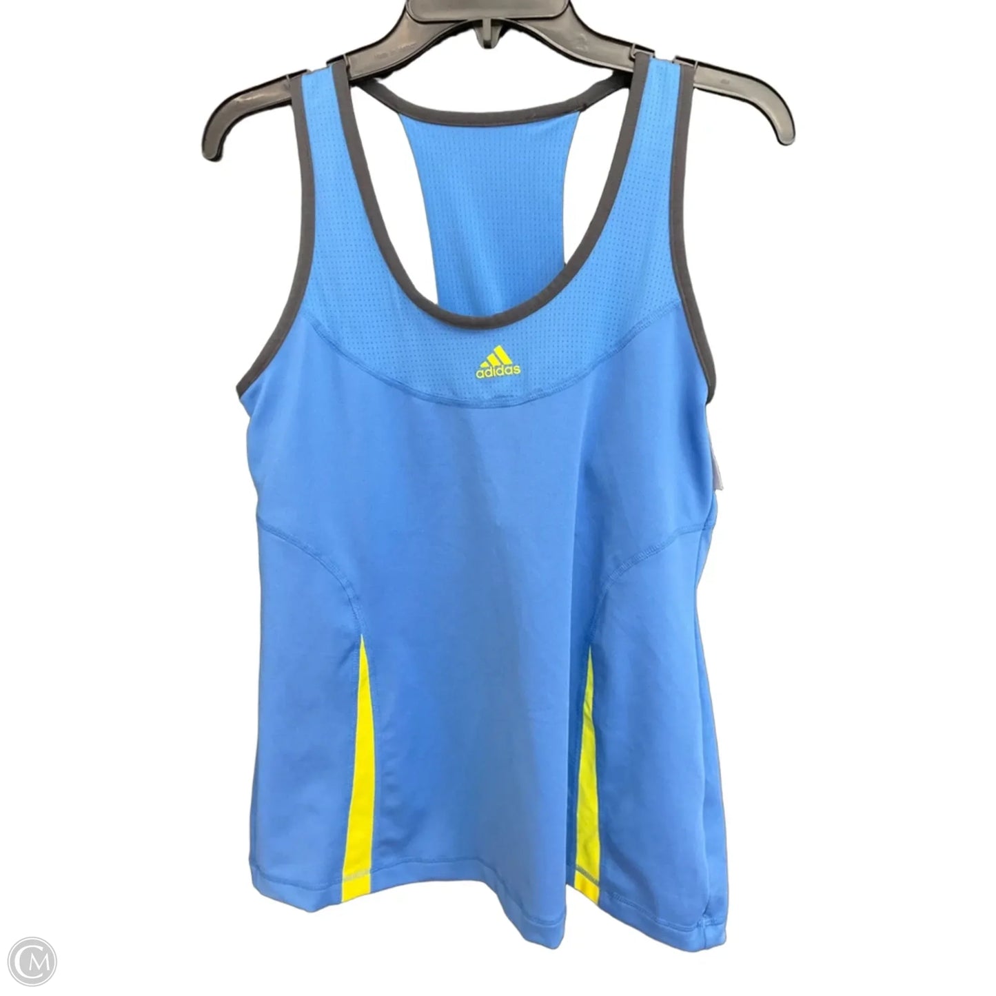 Athletic Tank Top By Adidas In Blue, Size: Xl