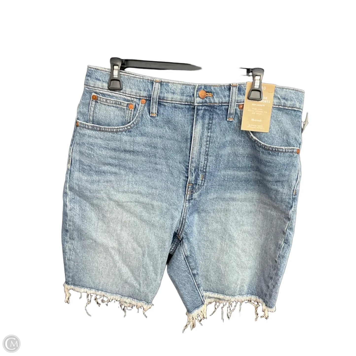 Shorts By Madewell In Blue Denim, Size: 10