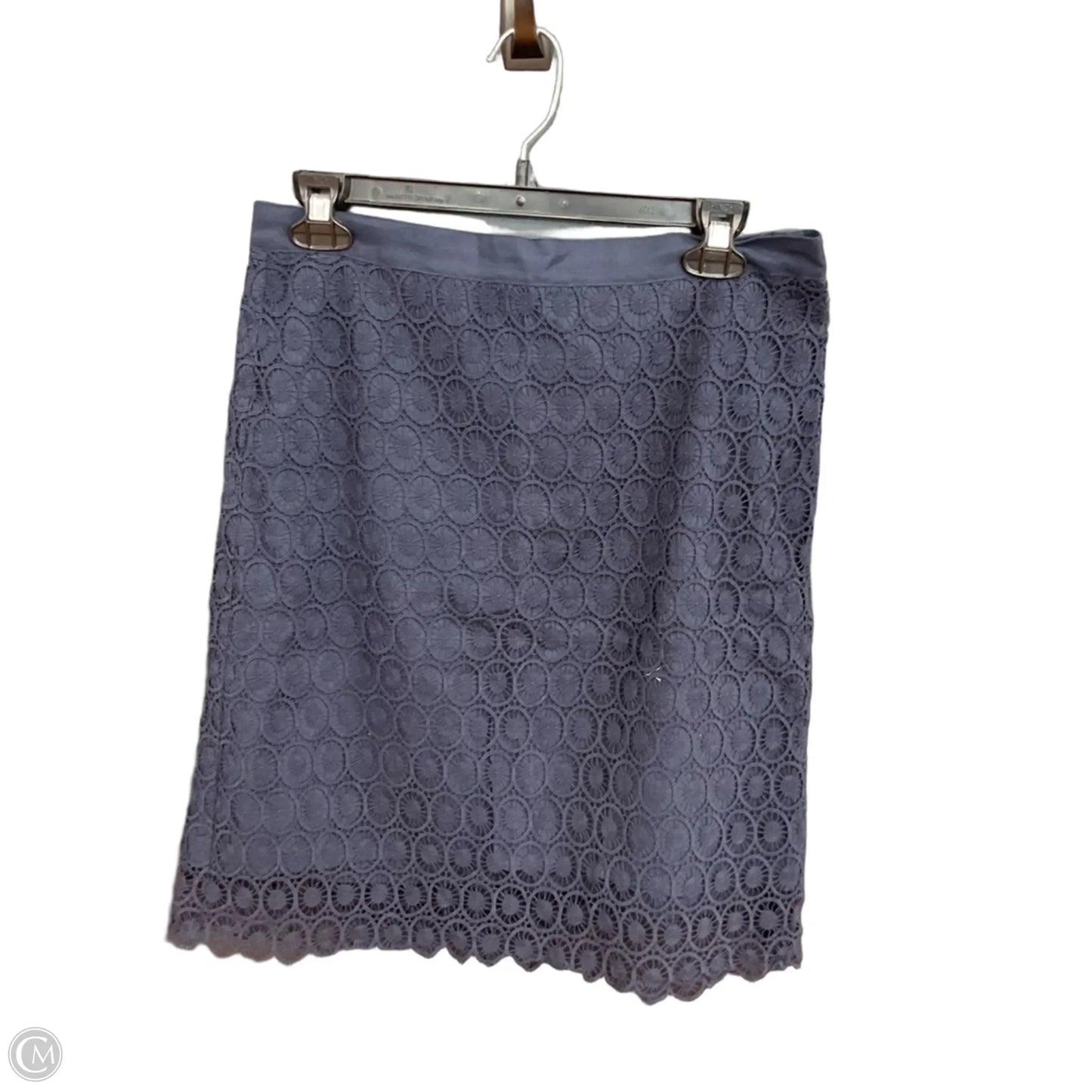 Skirt Midi By Loft In Navy, Size: 6