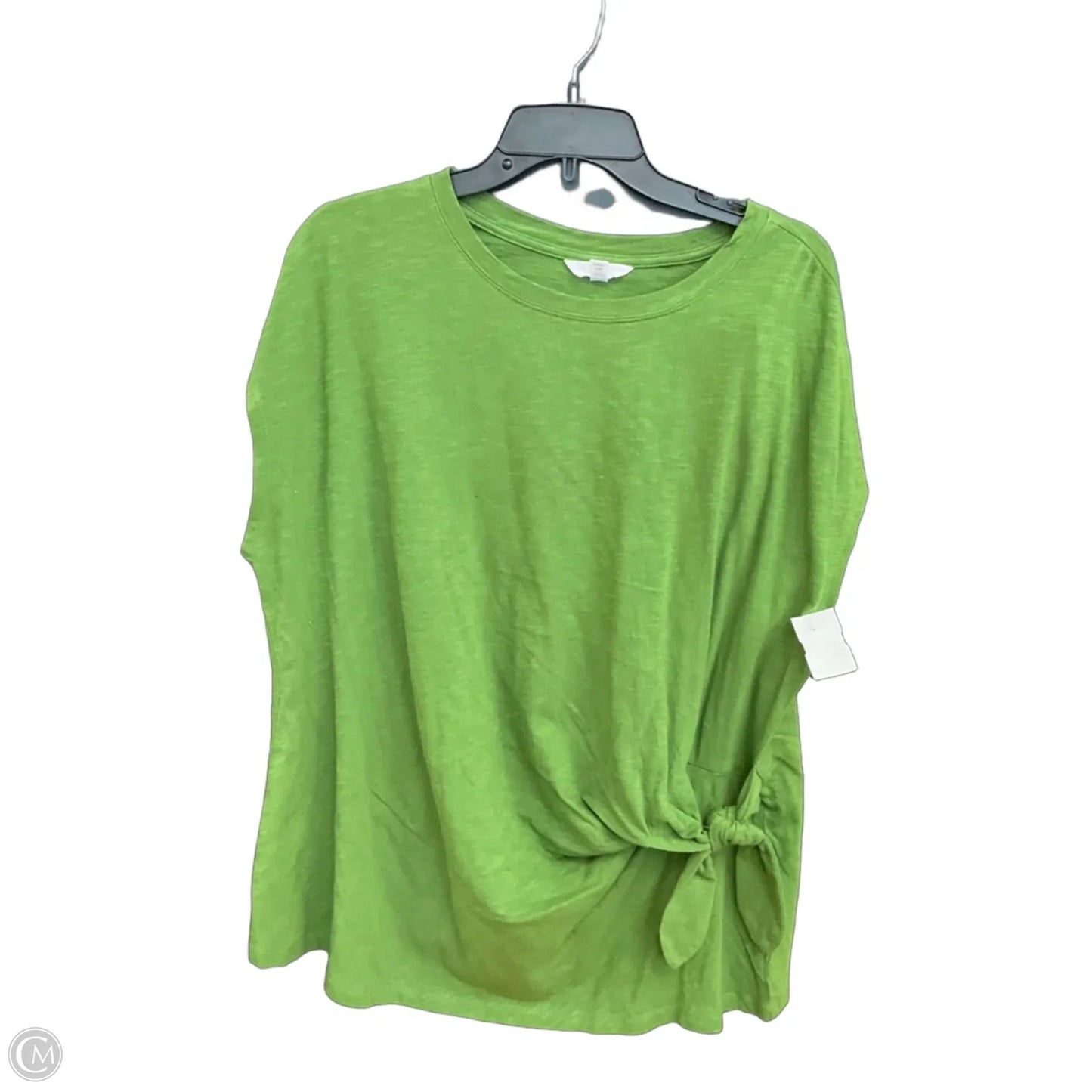 Top Sleeveless Basic By Time And Tru In Green, Size: 3x