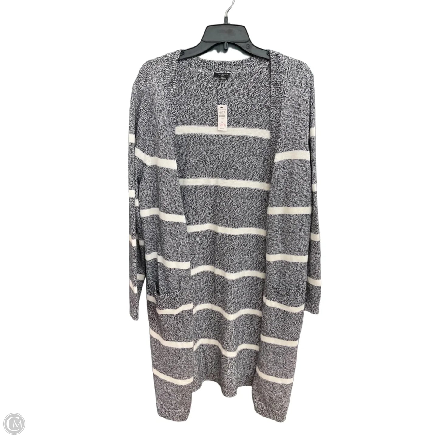 Cardigan By Talbots In Grey, Size: 1x