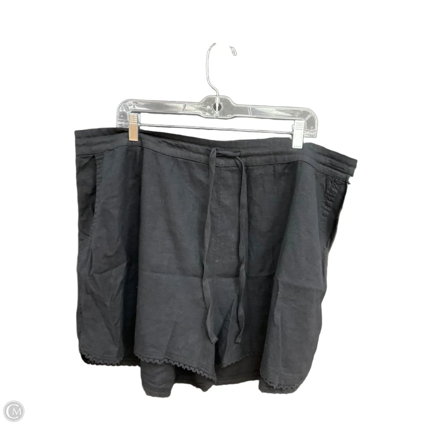 Shorts By Cassini In Black, Size: 3x