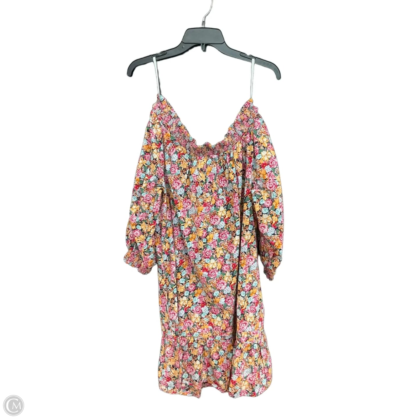 Dress Casual Midi By Maeve In Floral Print, Size: 2x