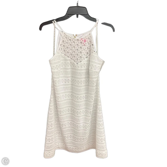 Dress Designer By Lilly Pulitzer In White, Size: L