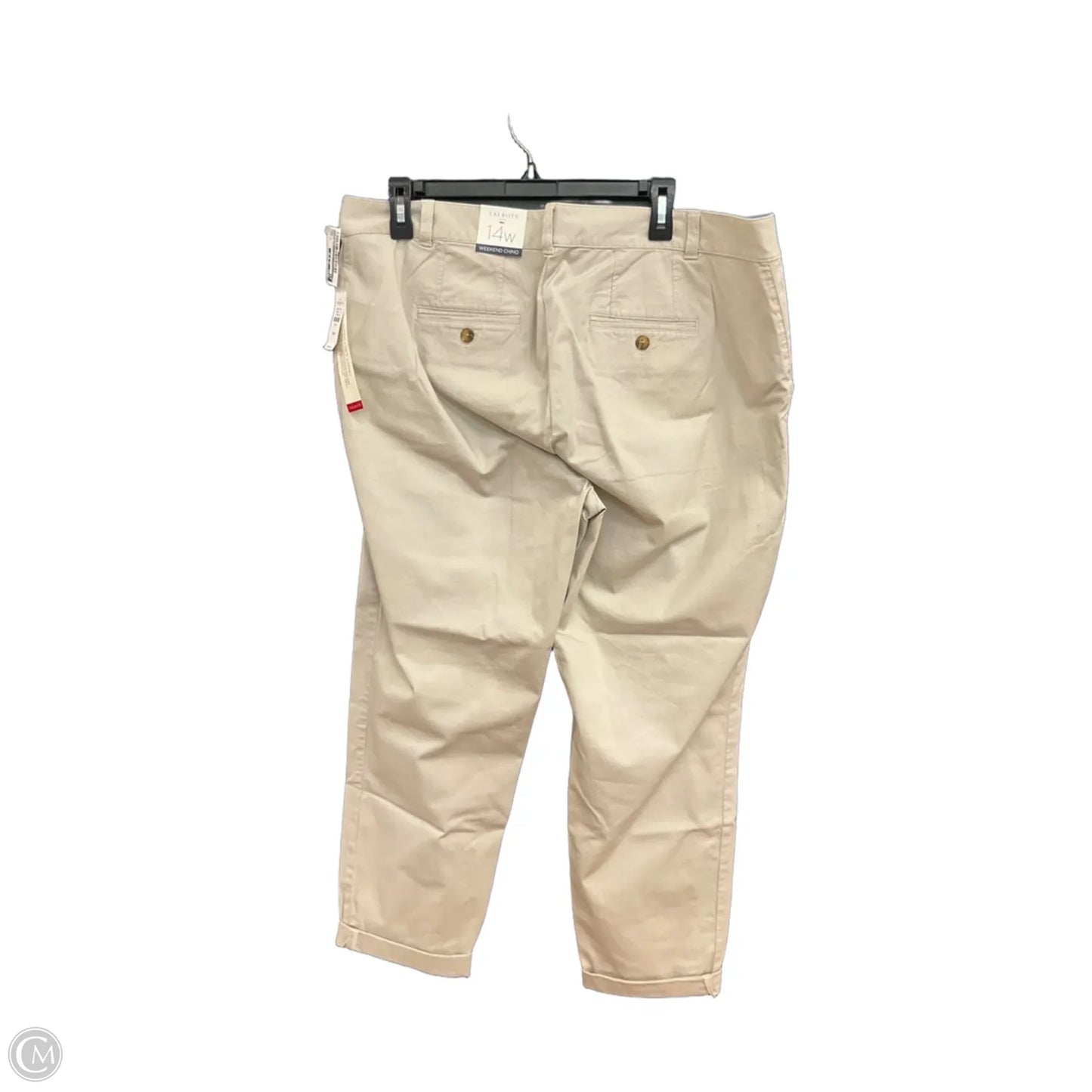 Pants Chinos & Khakis By Talbots In Tan, Size: 14