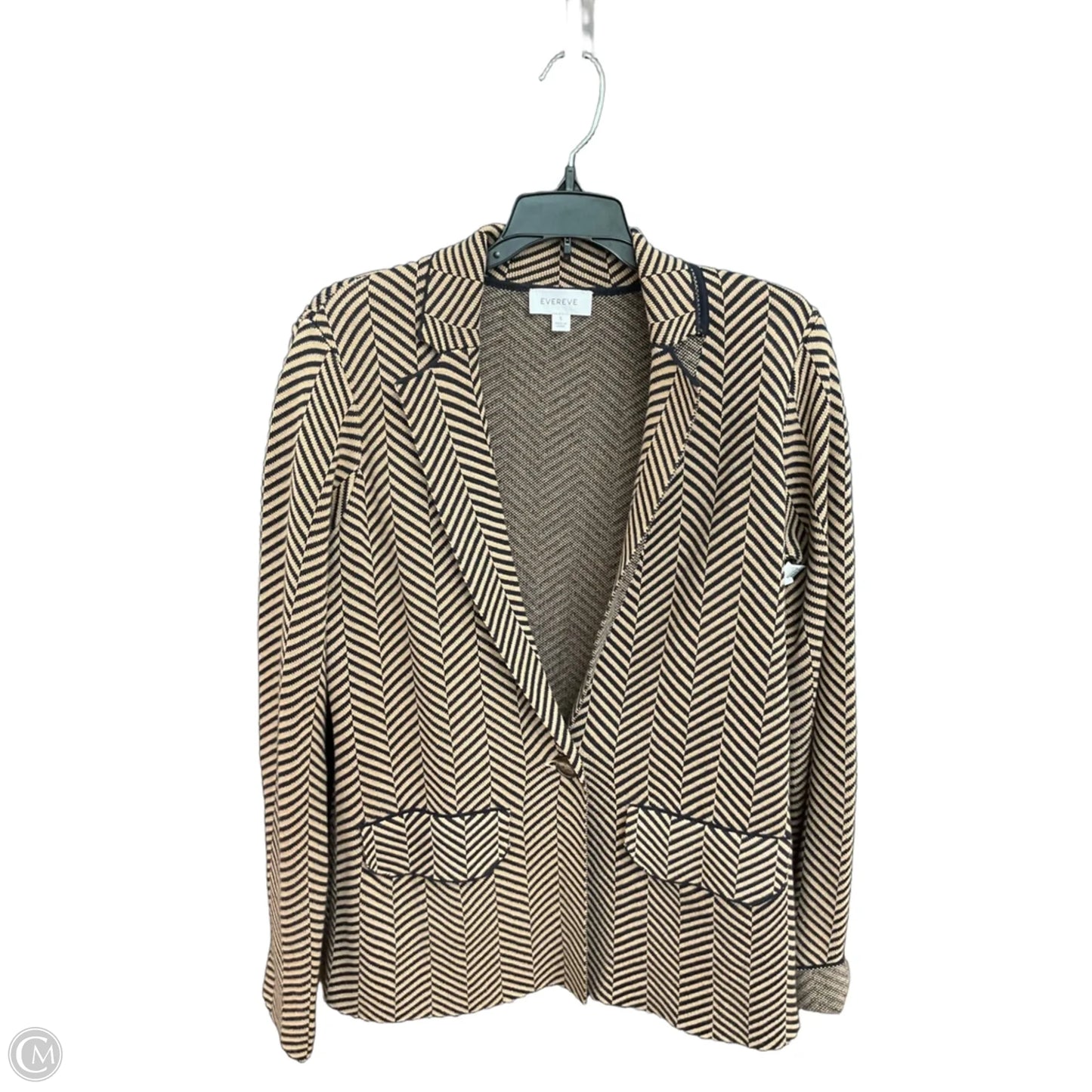 Cardigan By Evereve In Striped Pattern, Size: S