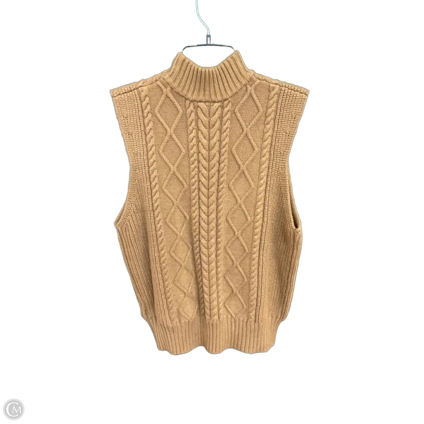 Sweater Short Sleeve By Varley In Brown, Size: Xs