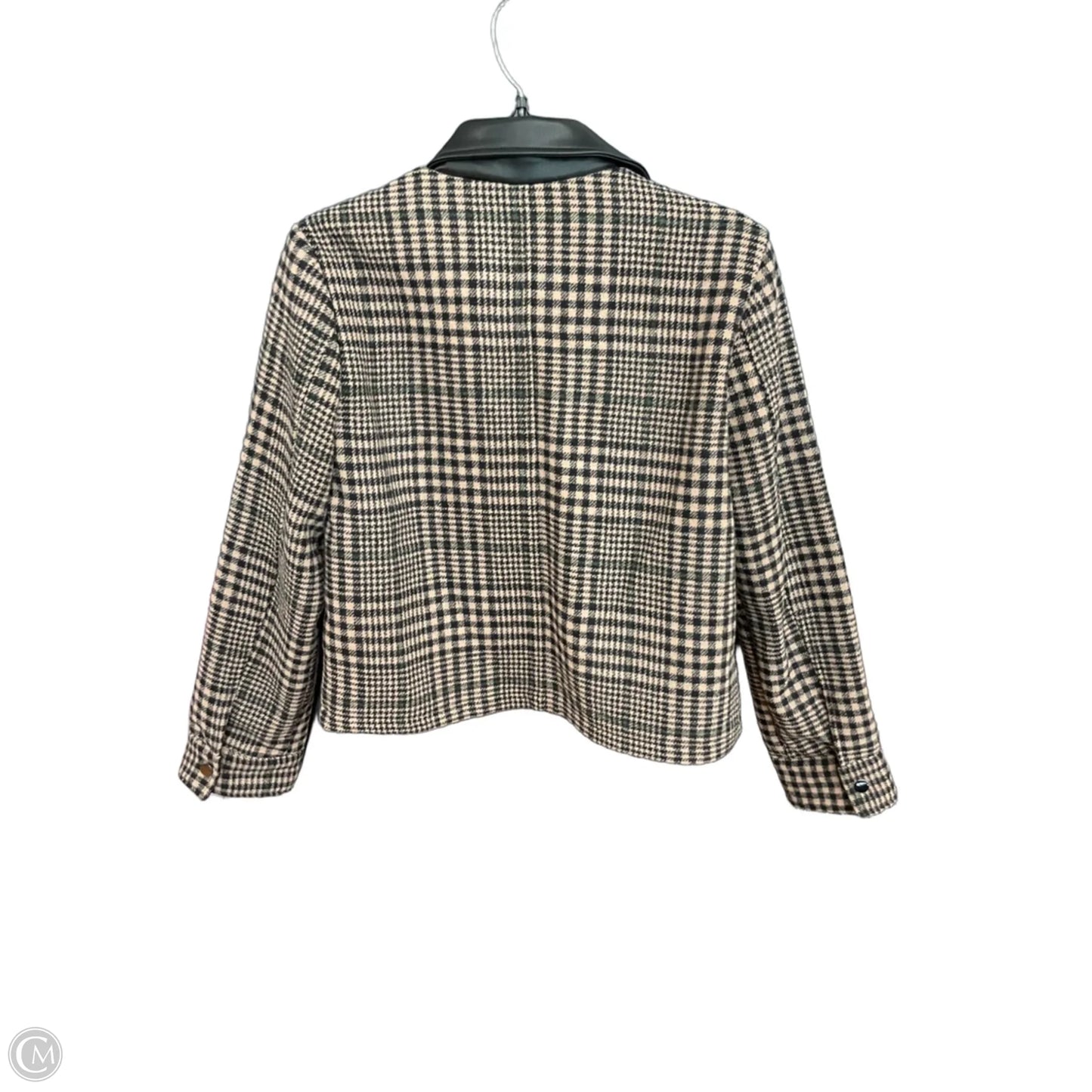 Jacket Other By Evereve In Checkered Pattern, Size: S