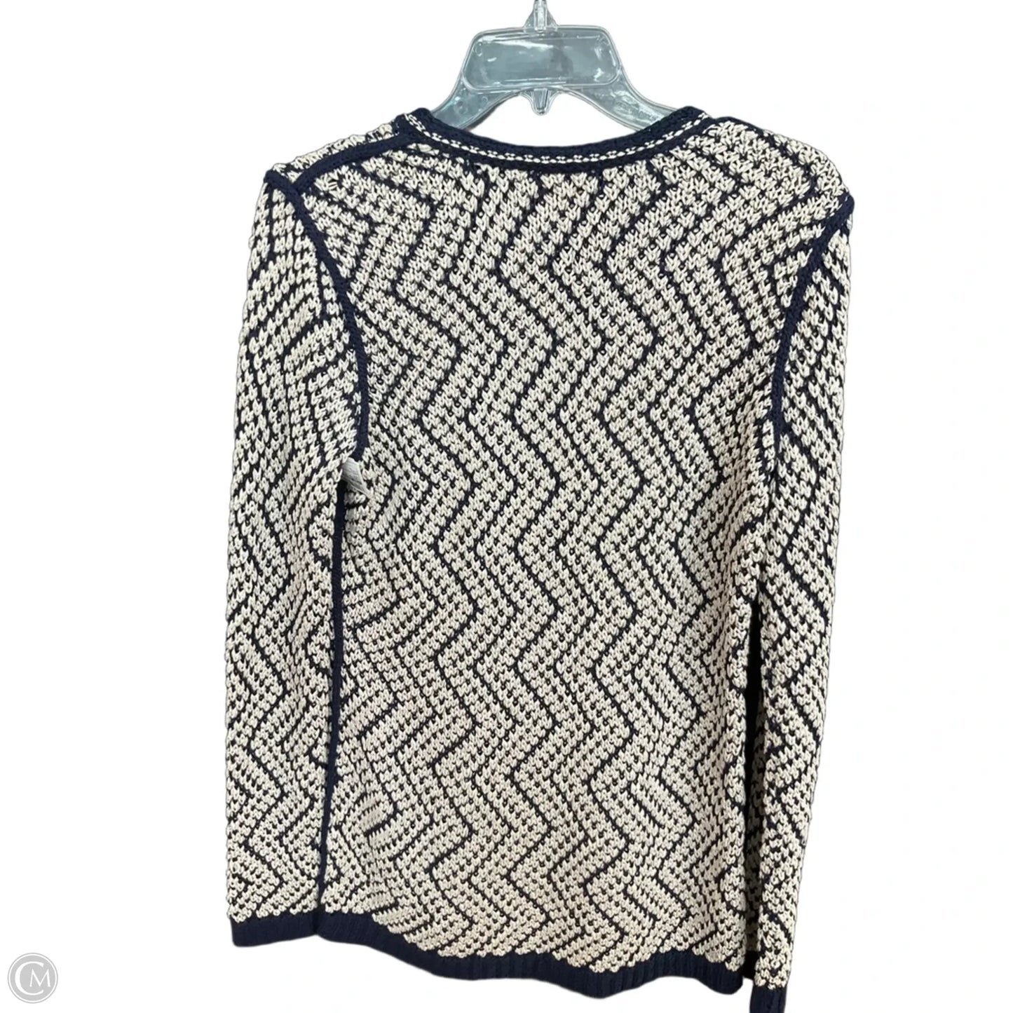 Sweater Designer By Tory Burch In Navy, Size: L