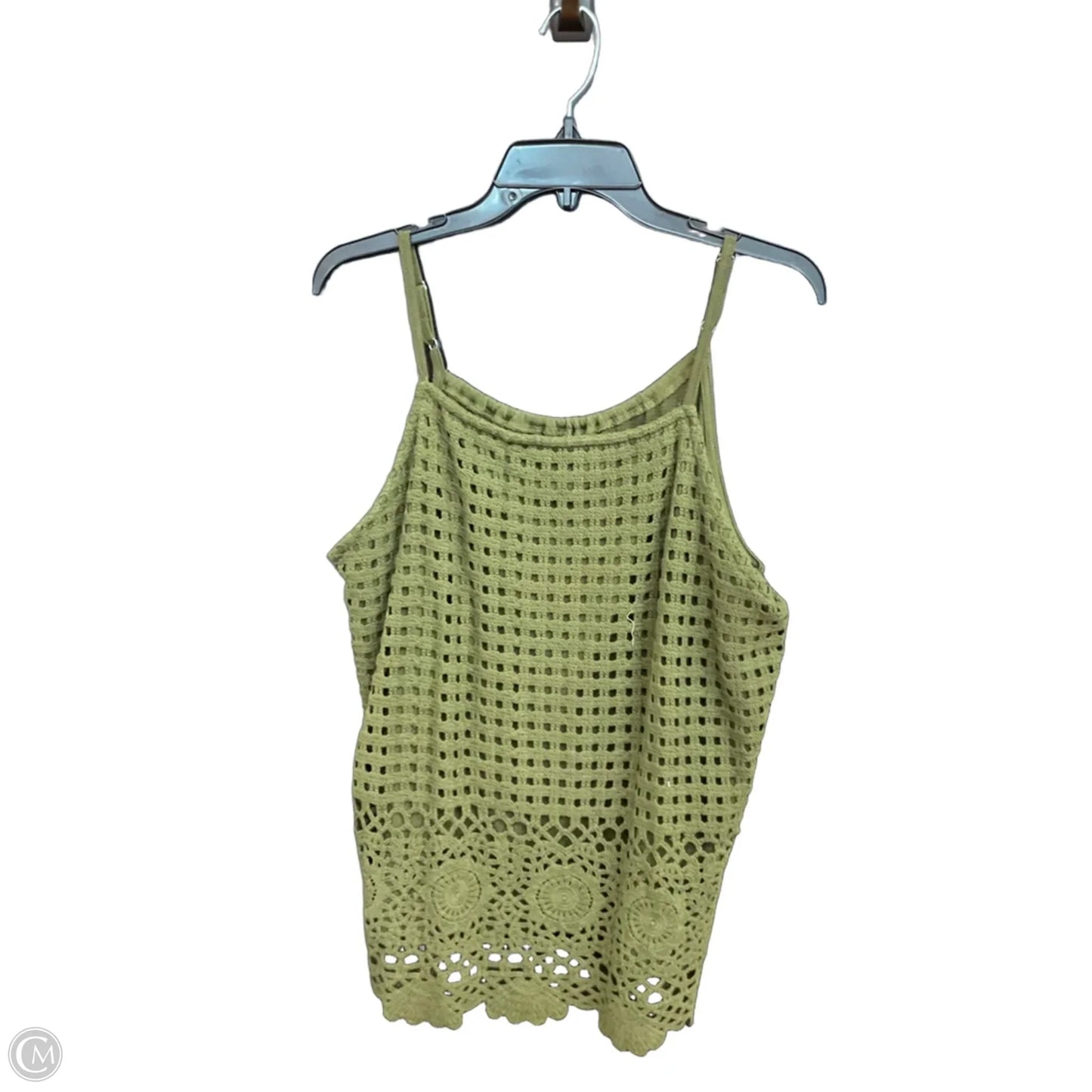 Top Sleeveless By Maurices In Green, Size: Xxl