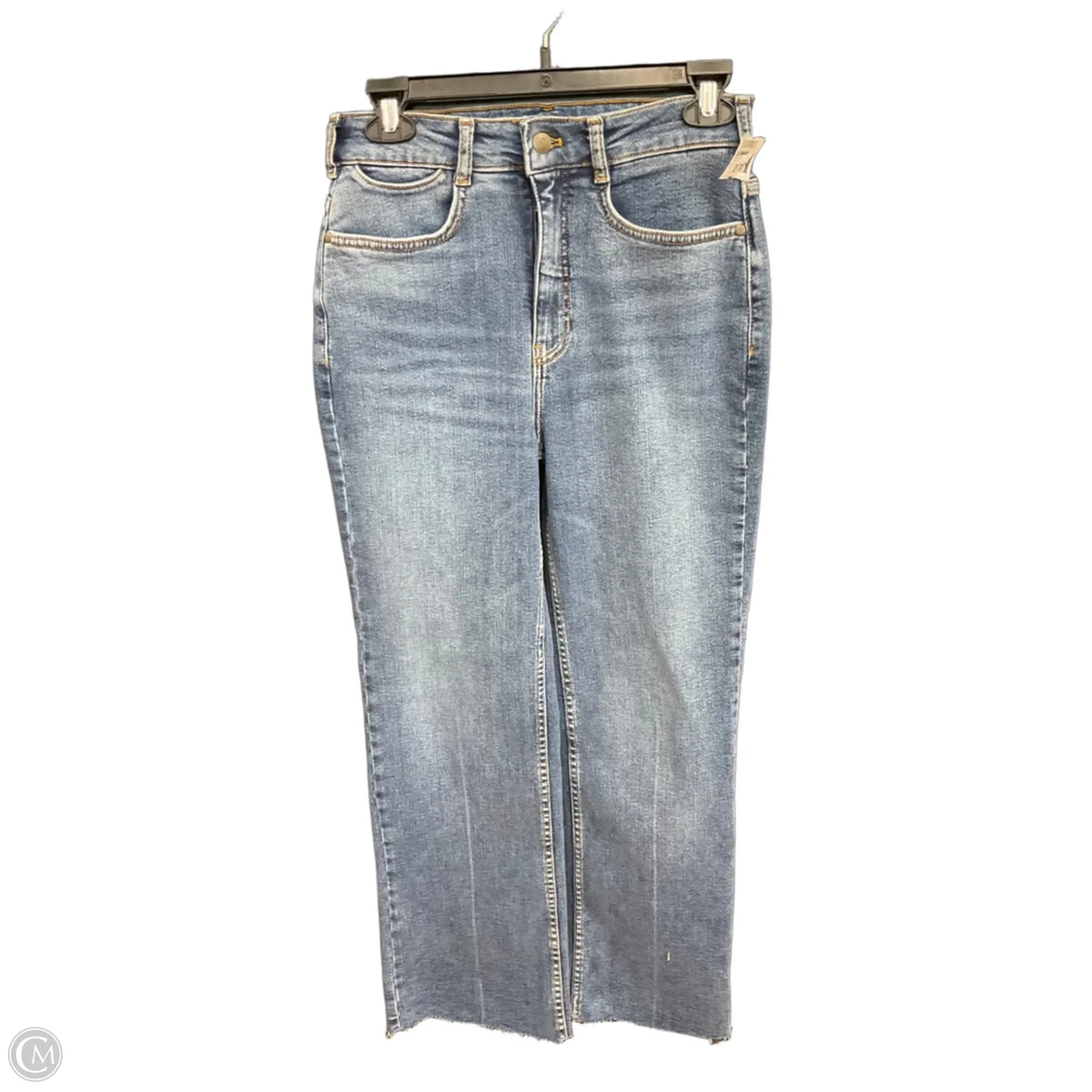 Jeans Straight By Pilcro In Blue Denim, Size: 2