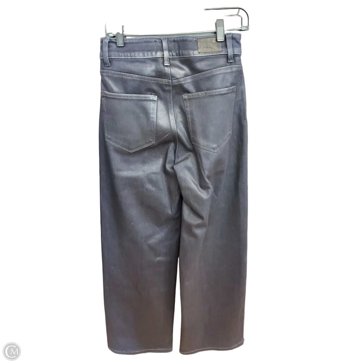 Jeans Flared By Paige In Blue Denim, Size: 4
